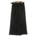  item z Urban Research ITEMS URBANRESEARCH брюки Free чёрный черный ремень имеется одноцветный полный length /DU35 #MA женский 