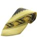  Gianni Versace Versace .GIANNI VERSACE галстук постоянный Thai шелк общий рисунок желтый чёрный /GG #MA мужской 