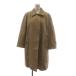  Dux DAKS пальто с отложным воротником длинный внешний 7AB2 бежевый /AN #KC женский 