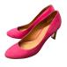 CARRANO цвет nopo Inte dotu туфли-лодочки одноцветный US8 примерно 25cm Pink Lady -s