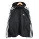  Adidas adidasu-bn жакет Wind брейкер с капюшоном бег тренировка IB0378 чёрный черный XL мужской 