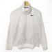  Nike NIKE DRI-FIT половина Zip ветровка окно жакет тянуть over общий рисунок M светло-серый 0915 женский 