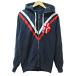  Hydrogen HYDROGEN Zip выше Parker жакет Skull Logo вышивка M темно-синий темно-синий 1204 мужской 