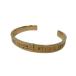  Studio seven STUDIO SEVEN caution bangle BRASS предостережение браслет латунь Logo печать Gold цвет мужской 