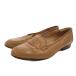  Chanel CHANEL Loafer туфли без застежки обувь здесь Mark кожа 35 чай /FF IBO100 женский 