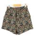  Olive des Olive OLIVE des OLIVE юбка-брюки шорты твид цветочный принт чёрный зеленый M *A155 женский 