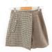 f-zf-chikowho's who Chico юбка-брюки шорты проверка чай *A823 женский 
