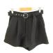  emo daEMODA юбка-брюки шорты чёрный M *A163 женский 