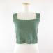 g Laile GRL вязаный топ бюстье зеленый M *T520 женский 