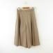  GU GU юбка-брюки укороченные брюки плиссировать чай M *A190 женский 