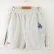 GENUINE MERCHANDISE MLB LA шорты Short тренировочный линия авто mi-ru светло-серый L *T402 мужской женский 