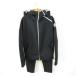 Adidas adidas спорт одежда джерси выставить f-ti Parker Zip выше длинные брюки длинный рукав чёрный белый 