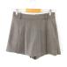  Zara ZARA юбка-брюки юбка Mini "в елочку" ожоги чай XS *T130 женский 
