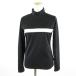  L ELLE GOLF Golf одежда спорт cut and sewn длинный рукав чёрный 9 *A184 женский 