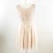 kaenkaene безрукавка Mini One-piece chu-ru платье гонки розовый бежевый *A284 женский 