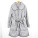 mimo The mimosa с хлопком большой цвет длинное пальто ремень имеется 9 серый kz13237 женский 