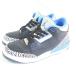  Nike NIKE AIR JORDAN 3 RETRO BG воздушный Jordan 3 retro 25cm черный / спорт голубой 398614-007 2sa7735 женский 