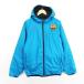  Nike жакет длинный рукав капот Zip выше двусторонний FC Barcelona с хлопком S темно-синий / голубой футбол одежда *EKM мужской 