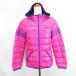  Adidas adidas пуховик внешний длинный рукав капот Zip выше линия Logo S розовый спорт одежда *EKM женский 