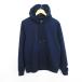  Under Armor UNDER ARMOUR Parker tops тренировочный длинный рукав тянуть over тонкий Logo SM темно-синий спорт одежда *EKM мужской 