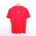  Adidas adidas running футболка cut and sewn короткий рукав вырез лодочкой Logo M красный бег одежда *EKM мужской 