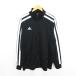  Adidas adidas джерси спортивная куртка длинный рукав Zip выше линия Logo XO черный спорт одежда *EKM мужской 