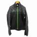 Le Coq s Porte .fLe coq sportif M Zip выше нейлон жакет Logo принт черный чёрный серый зеленый мужской 