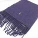  Polo Ralph Lauren POLO RALPH LAUREN кашемир шерсть muffler лиловый фиолетовый po колено вышивка Италия производства 150cm×30cm мужской reti-