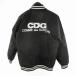  Comme des Garcons COMME des GARCONS CDG L VARSITY JACKET WITH PADDING балка City жакет блузон с хлопком нейлон Logo принт bla