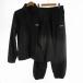 700fill L Small Payment Logo Track Jacket выставить верх и низ спортивная куртка брюки нейлон Logo вышивка черный чёрный мужской 