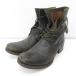 ڥǥ C-DIEM 5 HOLE BOOTS ֡ 쥶 塼 ץ졼ȥ  ֥饦 40 26cm STK 