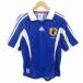  Adidas adidas 2001 год футбол Япония представитель форма игра рубашка Home M синий голубой /HO #GY31 мужской 