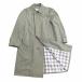  Aquascutum AQUASCUTUM Aqua5 90's Vintage пальто с отложным воротником Британия производства шар насекомое цвет примерно M #GY09 мужской 