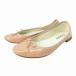  Repetto Repetto балетки Flat лента узор 36 23.0cm розовый /HO женский 