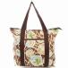  Le Sportsac LesportSAC большая сумка гибискус цветочный принт светло-коричневый тон /UO женский 