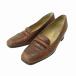  Jean Мали afela-la Loafer квадратное tu светло-коричневый тон оттенок коричневого 36 примерно 22.5cm женский 
