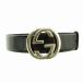  Gucci GUCCI GG металлические принадлежности ремень двойной G Logo чёрный черный 70*28 037*01*13*1510 женский 