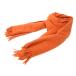  Старая Англия OLD ENGLAND muffler Logo вышивка шерсть бахрома Британия производства orange 0914 мужской 