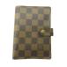  Louis Vuitton LOUIS VUITTON прекрасный товар Agenda PM Damier *eben обложка для записной книжки кожа чай Brown R20700 1008 прочее 