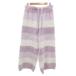 Gelato Pique gelato pique салон одежда брюки F белый белый фиолетовый лиловый окантовка рисунок /NL #YHS9 женский 
