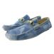  Gold Brothers Gold Brothers мокасины bit Loafer общий рисунок замша 43 27.5cm синий голубой 0114 мужской 