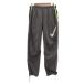  Nike NIKE DRI-FIT легкий брюки спорт одежда джерси лодыжка длина сетка подкладка M серый Logo принт draw -тактный кольцо /IB