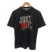  Nike NIKE DRI-FIT JUST DO IT футболка спортивная одежда M темно-синий темно-синий Logo принт короткий рукав /NL #OFP1 мужской 