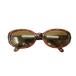  Guess GUESS солнцезащитные очки I одежда овальный панцирь черепахи рисунок 54*18-135 чай Brown 0916 #GY99 женский 