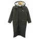  Puma PUMA bench пальто с хлопком Logo вышивка длинный длина M чёрный черный 0828 женский 