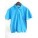  Mac rega-makrega-McGREGOR polo-shirt short sleeves collar attaching blue 160 Kids 