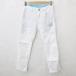  russell noRusseluno Golf pants long Logo strut stretch cotton white white S lady's 