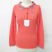  Puma PUMA GOLF Golf рубашка-поло длинный рукав скорость .DRY. какой рисунок вышивка красный красный orange серый S женский 