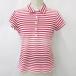  Nike Golf NIKE GOLF рубашка-поло Golf короткий рукав Logo окантовка красный белый розовый красный белый M женский 