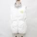  Castelbajac CASTELBAJAC SPORT Golf жилет Zip выше воротник-стойка искусственный мех нашивка белый слоновая кость ho wai